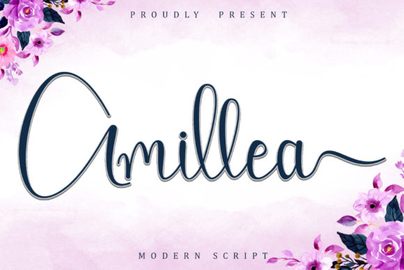 Amillea: The Modern Calligraphy Font for Marketers