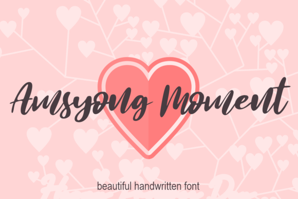 Amsyong Moment: A Cute Script Font for Makers