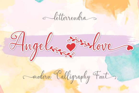Angel Love: A Romantic Script Font for Web Design