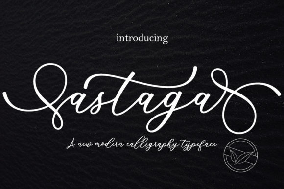 Astaga: The Elegant Script Font for Modern Brands