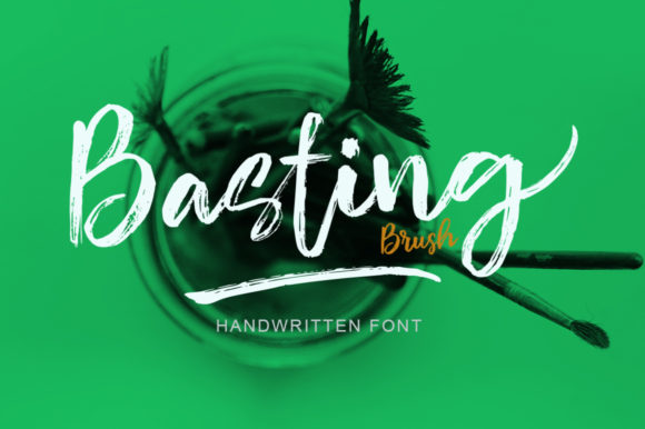 Basting: A Handwritten Script Font for Editorial Design