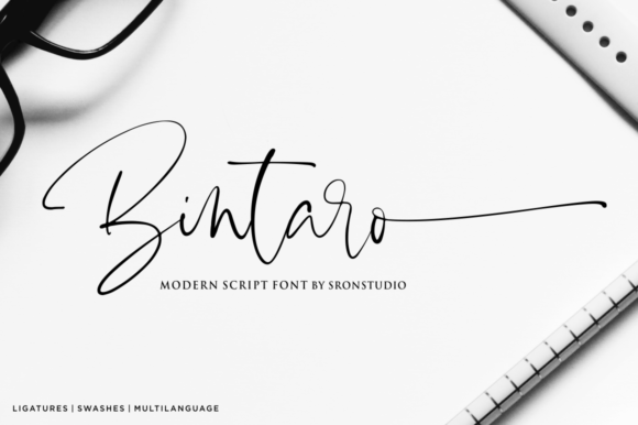 Bintaro: A Stylish Script Font for Elegant Branding