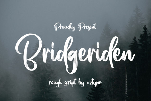 Bridgeriden: A Stylish Script Font for Your Brand