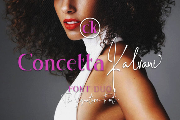 Concetta Kalvani: A Premium Font for Brand Identity