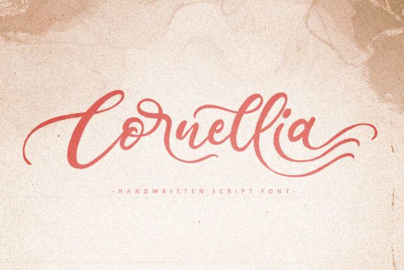 Cornellia: A Friendly Handwritten Font for Branding