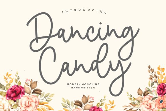Dancing Candy: A Sweet Script Font for Business