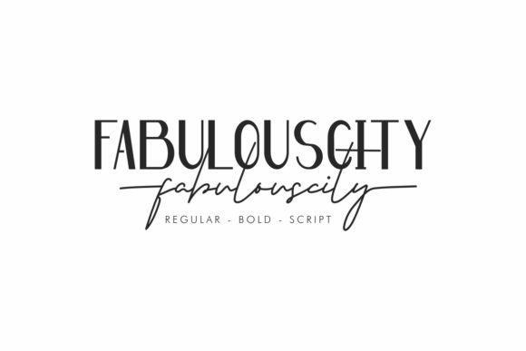 Fabulouscity: The Perfect Duo Font for Your Brand