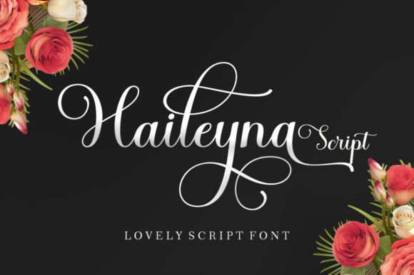 Haileyna: A Premium Script Typeface for Elegant Branding