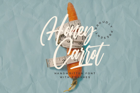 Honey Carrot: An Elegant Script Handwritten Font