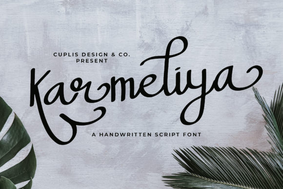 Karmeliya: The Elegant Script Font for Campaigns
