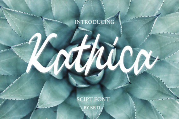 Kathica: A Versatile Script Font for Web Design