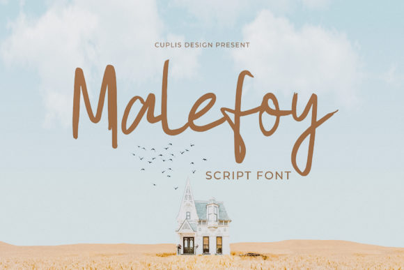 Malefoy: The Elegant Script Font for Branding