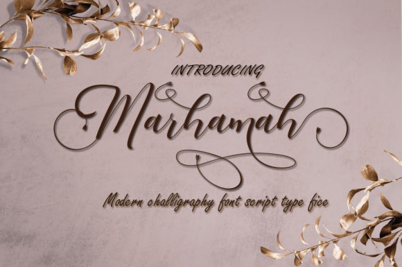 Marhamah: A Friendly Handwritten Font for Campaigns