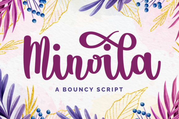 Minoila: An Elegant Script Font for Branding