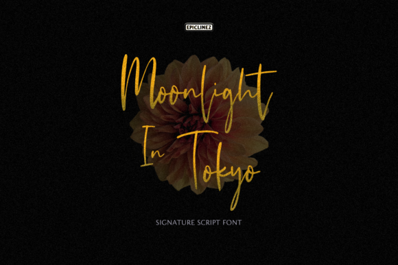 Moonlight in Tokyo: A Premium Script Font for Campaigns