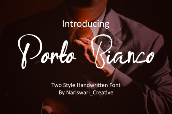 Porto Bianco: An Elegant Script Font for Makers