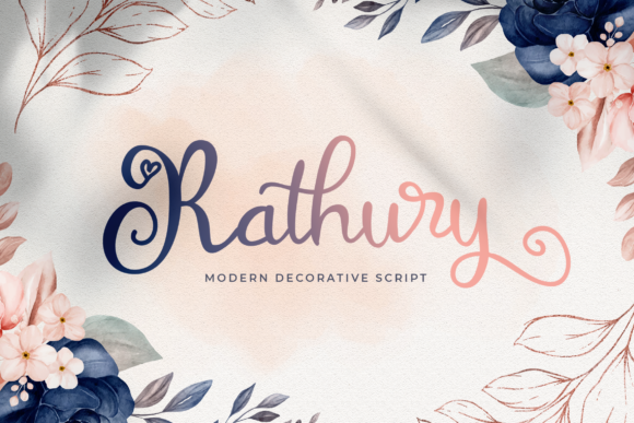 Rathury: The Modern Handwritten Font for Your Brand