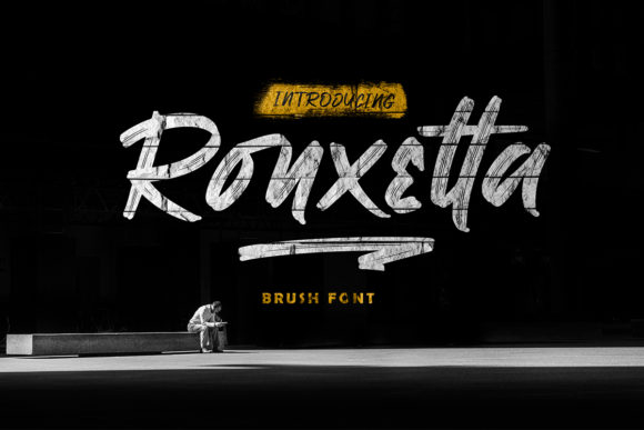 Ronxetta: A Modern Script Font for Editorial Design