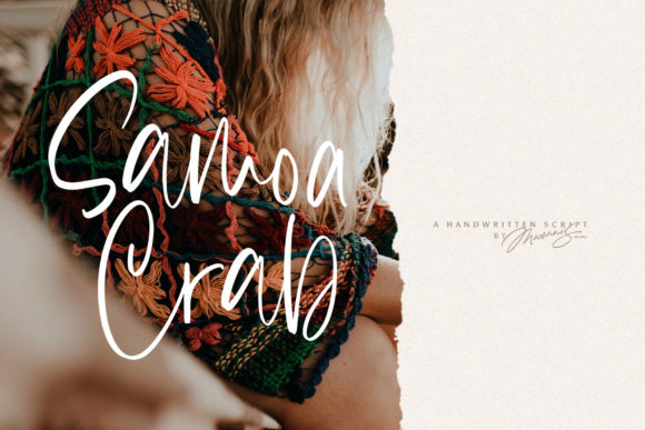 Samoa Crab: A Playful Script Font for Web Design