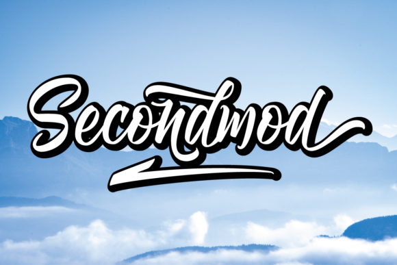 Secondmod: A Modern Script Font for Campaigns