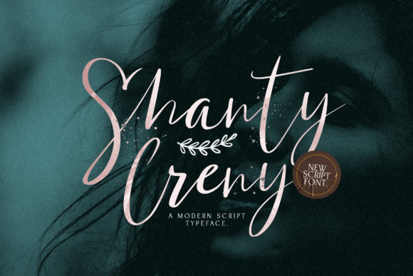 Shanti Creny: A Modern Script Font for Campaigns