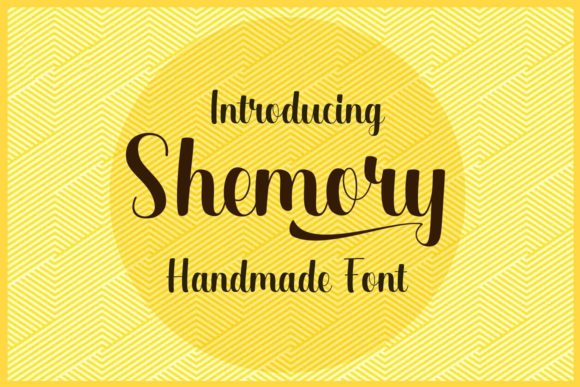 Shemory: A Friendly Script Font for Modern Web Design