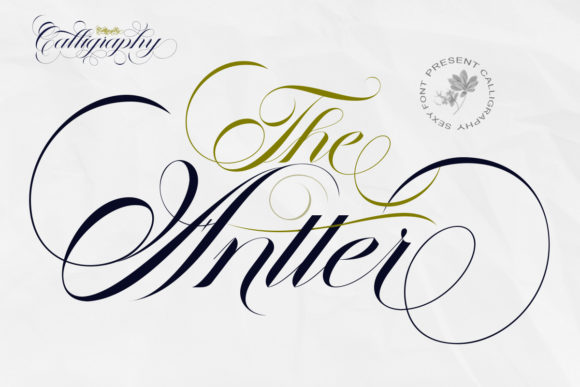 The Antter: A Timeless Calligraphy Script Font