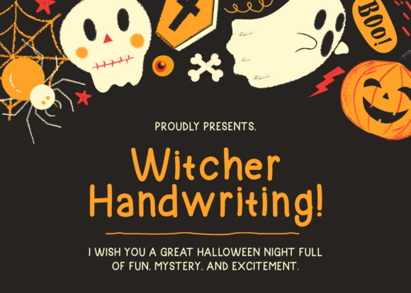 Witcher Handwriting: The Script Font for Campaigns